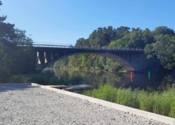 Transpordiamet ja INF Infra OÜ sõlmisid lepingu Sindi-Lodja silla projekteerimiseks ja ehitamiseks allianssmudelit kasutades. Fotol Sindi-Lodja sild. Foto: Transpordiamet