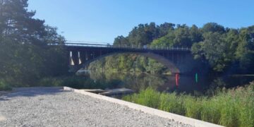Transpordiamet ja INF Infra OÜ sõlmisid lepingu Sindi-Lodja silla projekteerimiseks ja ehitamiseks allianssmudelit kasutades. Fotol Sindi-Lodja sild. Foto: Transpordiamet