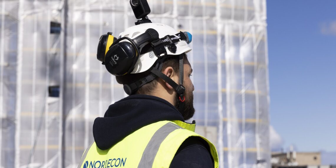 Digitaalehituse klastri aasta innovatsiooniprojekt 2023 on Nordeconi tehisintellektipõhine tehnoloogia ehituses koostöös Buildotsiga. Foto: Nordecon AS