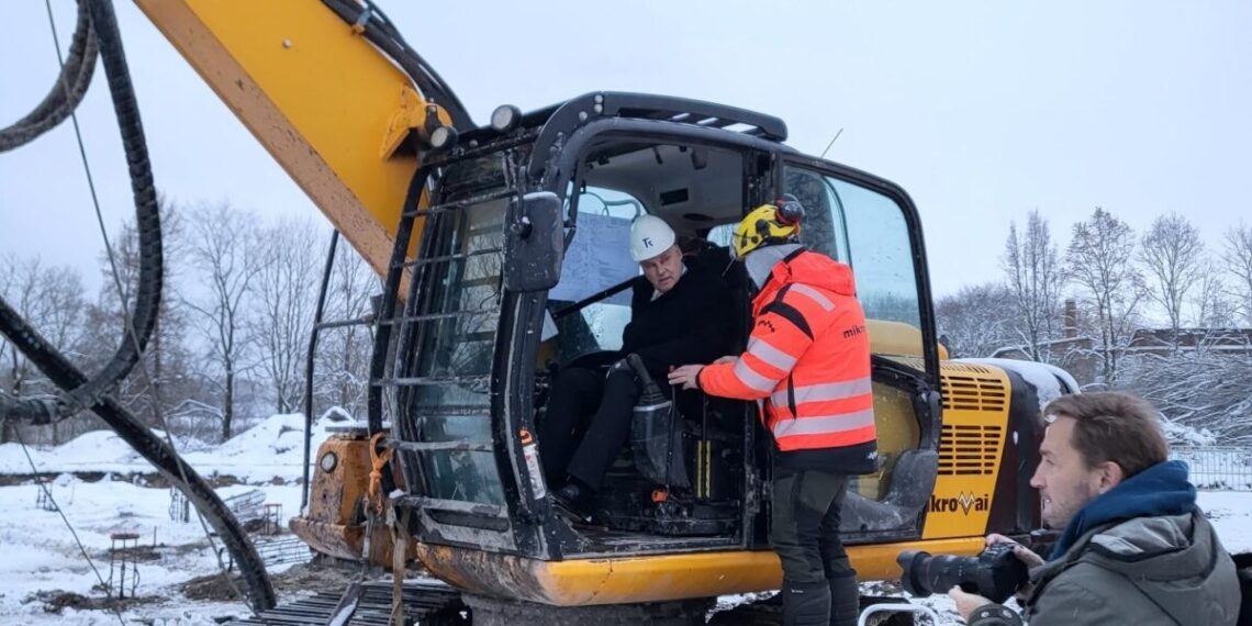 Ehitusfirma Rand ja Tuulberg AS alustas AS Vallikraavi Kinnisvara tellimusel 13.12.2023.a. Raudsilla esimese etapi ehitustöödega. Foto: Eehitusfirma Rand ja Tuulberg AS