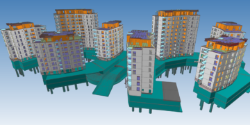 Tekla BIM Awards Estonia 2023 konkursi võitja on EstKonsult OÜ poolt projekteeritud Uus-Veerenni kvartali VIII ja IX etapi ehituskonstruktsioonid.