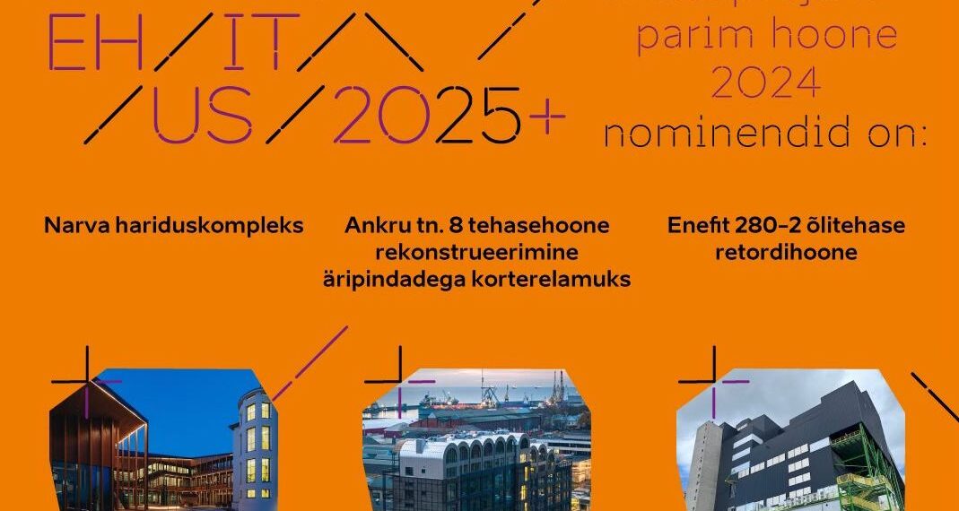 aasta hoone ehitusprojekt 2024