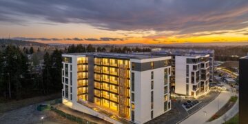 Kodumaja toodetud moodulitest kortermaja. Foto: Kodumaja