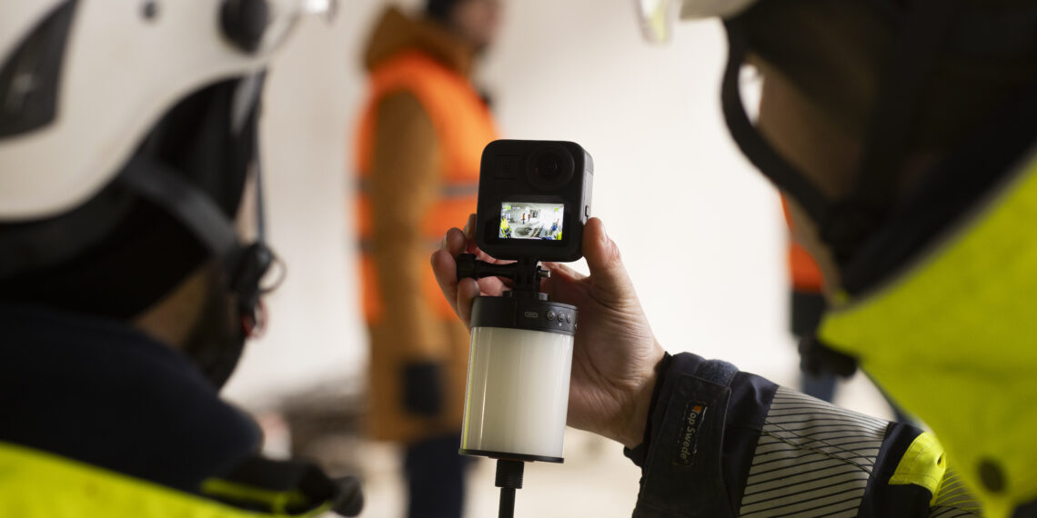 AI ehituses: fotode abil võrreldakse ehituse edenemist võrreldes BIM-mudeliga. Foto: Nordecon