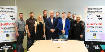 Eesti Elektritööde Ettevõtjate Liit (EETEL) ja Tartu Rakenduslik Kolledž sõlmisid koostööleppe võrguelektrikute õppeväljaku rajamiseks.