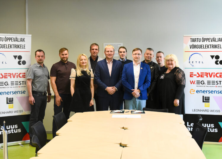 Eesti Elektritööde Ettevõtjate Liit (EETEL) ja Tartu Rakenduslik Kolledž sõlmisid koostööleppe võrguelektrikute õppeväljaku rajamiseks.
