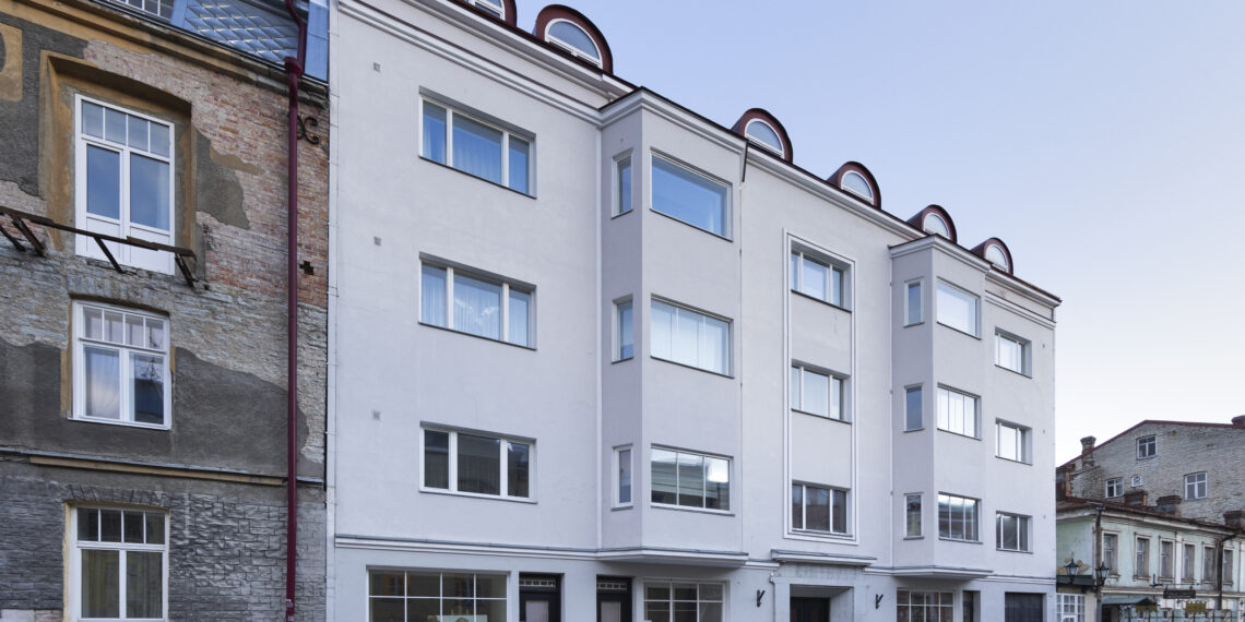 Renoveerimisprojekt Tallinna vanalinnas Uuel tänaval. Foto: Bauroc