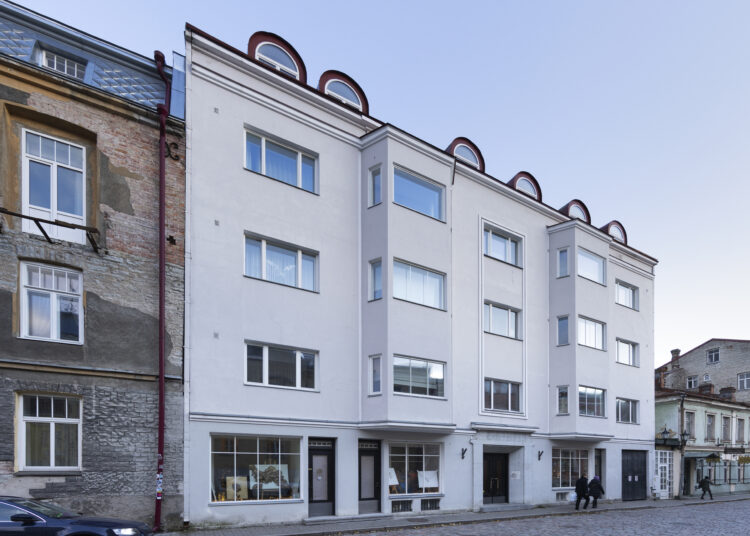 Renoveerimisprojekt Tallinna vanalinnas Uuel tänaval. Foto: Bauroc