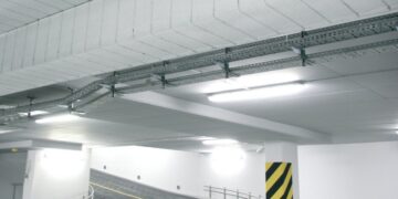 Tulekaitsesüsteem PAROC CGL on mõeldud maa-aluste garaažide ja külmade keldrilagede soojustamiseks ja tulekaitseks. Foto: Paroc