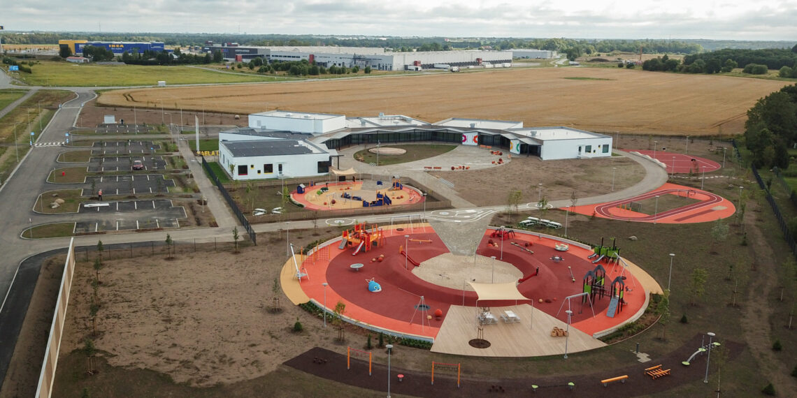 Aasta Tehasemaja 2024 üldvõitja Timbeco Kiili lasteaiahoone. Foto: Timbeco