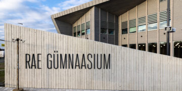 Mullune aasta puitehitis oli Rae Gümnaasium. Foto: Tiit Veermäe