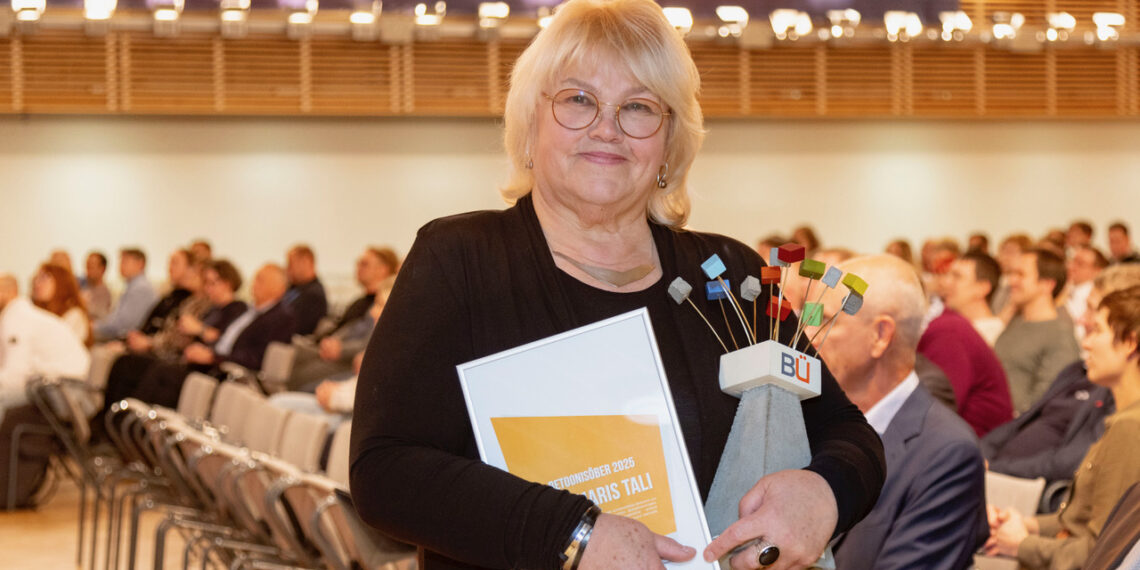 Eesti Betooniühing kuulutas 2025. aasta „Betoonisõbraks” teleajakirjanik Ene-Maris Tali.