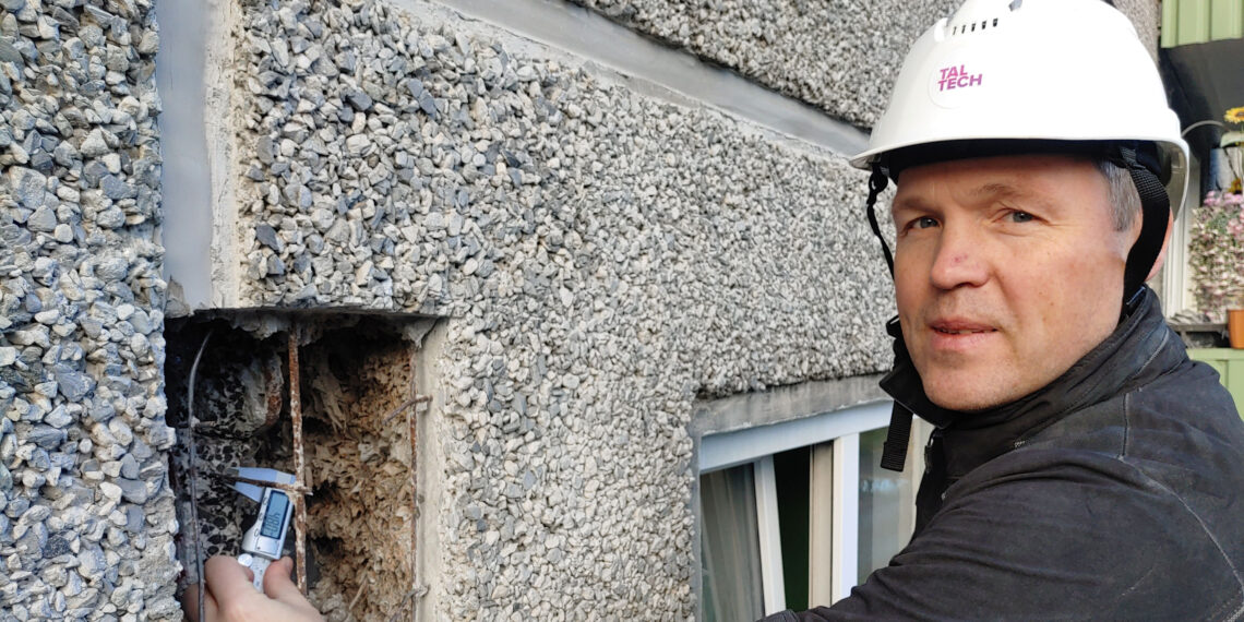 Tallinna Tehnikaülikooli doktorant Kristo Paaland teab, et paneelikad sobivad renoveerimiseks hästi. Foto: erakogu