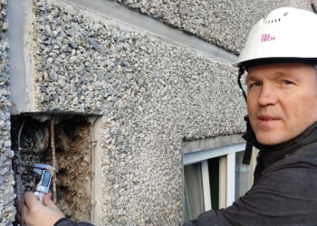 Tallinna Tehnikaülikooli doktorant Kristo Paaland teab, et paneelikad sobivad renoveerimiseks hästi. Foto: erakogu