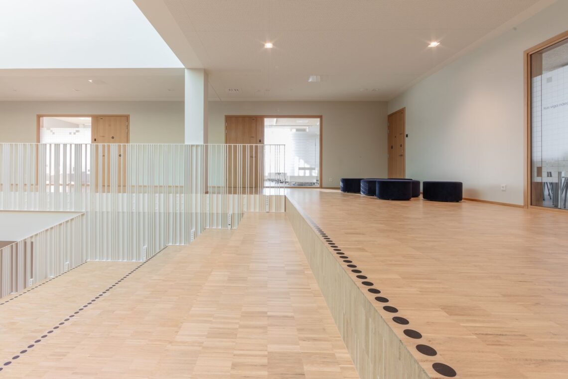 Aasta põrandategu nominent Tõrvandi kool.