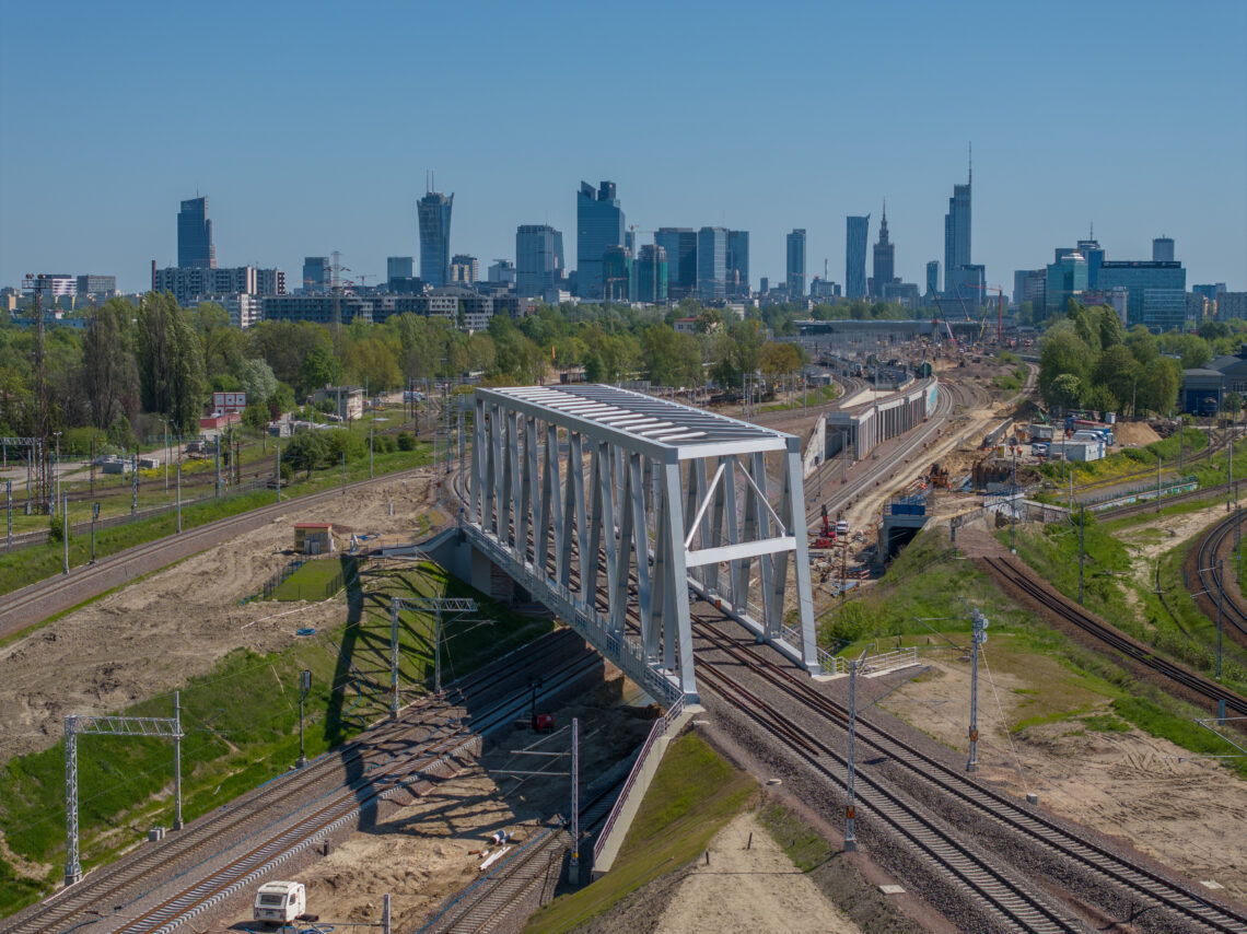Warszawa Zachodnia, Poola suurim raudteesõlm. Fotod: Budimex
