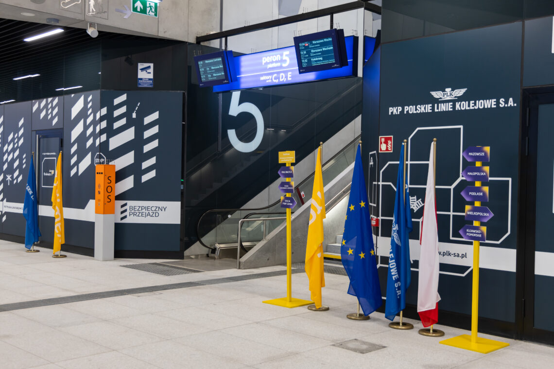 Warszawa Zachodnia, Poola suurim raudteesõlm. Fotod: Budimex