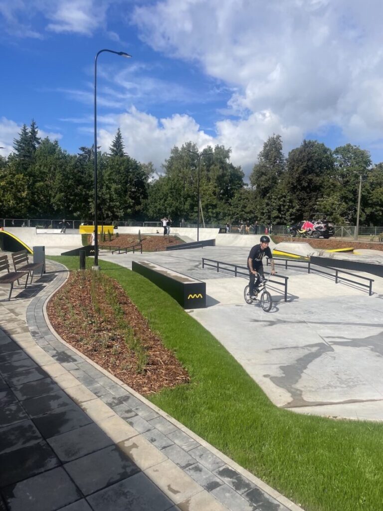 Tähtvere skatepark.