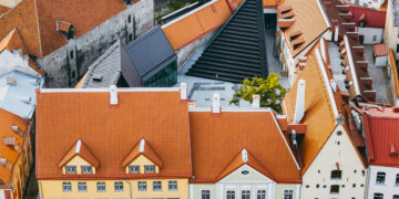 Tallinna Linnateater pälvis 2025. aasta arhitektuuripreemiate peapreemia ja publiku lemmiku tiitli ning aasta betoonehitise tiitli. Foto: Kaupo Kalda