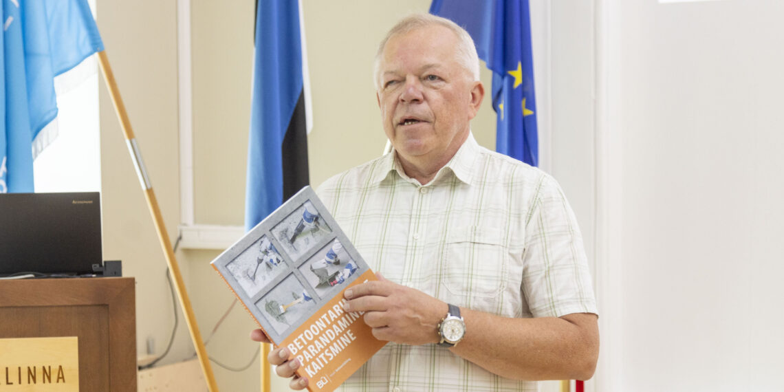 Eesti Betooniühingu tegevjuht Toomas Vainola toob esile, et betoonist ehitamine, on pärast mitmeaastast mõõna asunud taas tõusuteele. Foto: Erik Riikoja