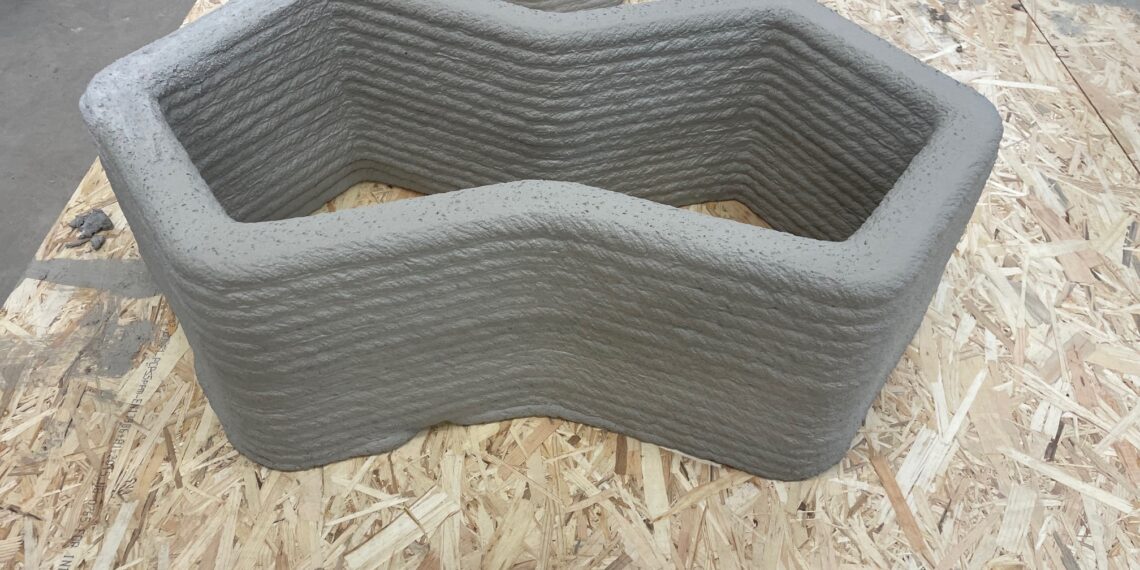 Prinditud betoon. Foto: Inkodu