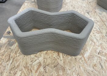 Prinditud betoon. Foto: Inkodu