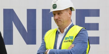 Merkos üldehitust juhtiv Marek Hergauk leiab, et Eesti ehitussektori suurim murekoht on naabritega võrreldes madal tootlikkus. Ta usub, et alliansshangete sagedasem kasutamine aitaks tänu paremale planeerimisprotsessile valdkonnas efektiivsust tõsta. Foto: Egert Kamenik